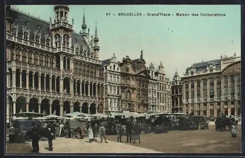 AK Bruxelles, Grand`Place, Maison des Corporations