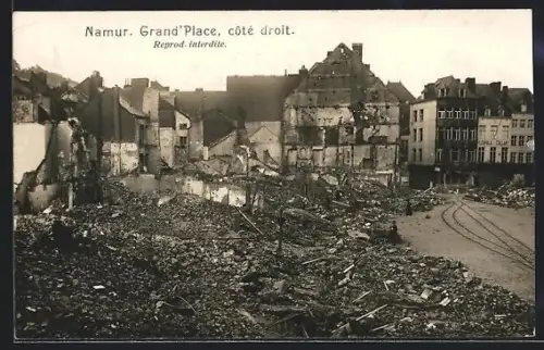 AK Namur, Grand`Place, coté droit