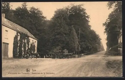 AK Spa, Promenade des Fontaines, Restaurant de la Sauvenière