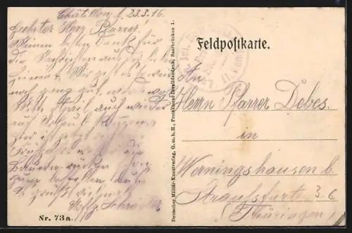 AK Baranzy, Zerstörte Strassenpartie