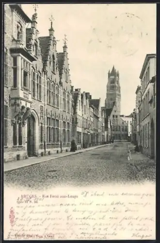 AK Bruges, Rue Fossé aux Loups