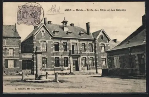 AK Anor, Mairie, Ecoles des Filles et des Garcons