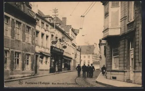 AK Fontaine-l`Evêque, Rue Benoit Fauconnier