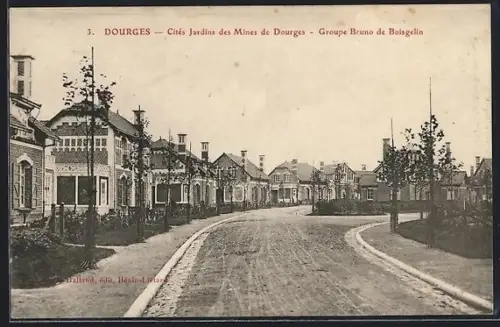 AK Dourges, Cites Jardins des Mines de Dourges - Groupe Bruno de Boisgelin