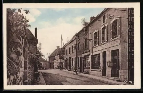 AK Chaillac /Indre, Rue de la Poste