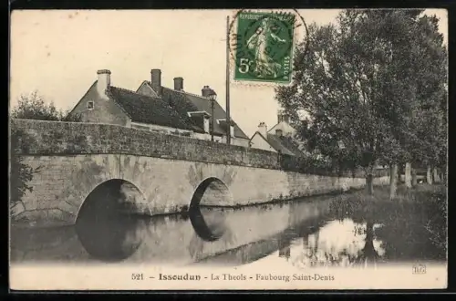 AK Issoudun, La Theols, Faubourg Saint-Denis