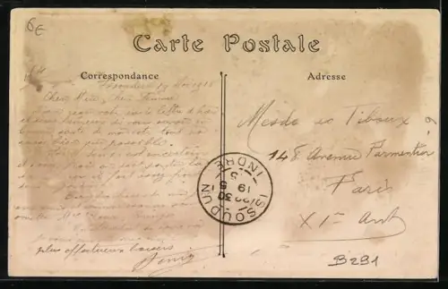 AK Issoudun /Indre, Le Boulevard de la Gare