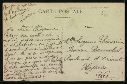 AK Issoudun /Indre, La Sous-Préfecture