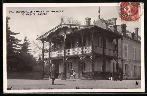 AK Issoudun, Le Chalet de Frapesle où habita Balzac