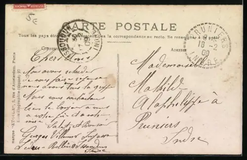 AK Issoudun, Le Chalet de Frapesle où habita Balzac