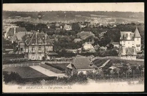 AK Deauville, Vue générale