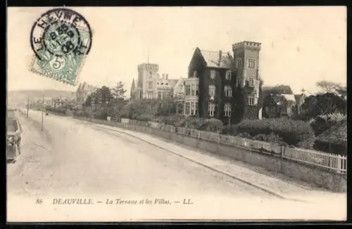 AK Deauville, La Terrasse et les Villas