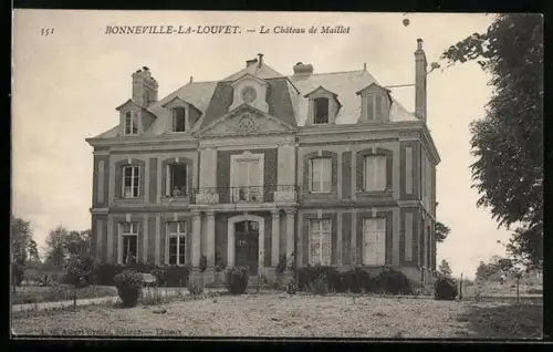 AK Bonneville-la-Louvet, Le Château de Mailloc