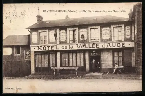 AK Le Mesnil-Mauger /Calvados, Hôtel de la Vallée d`Auge