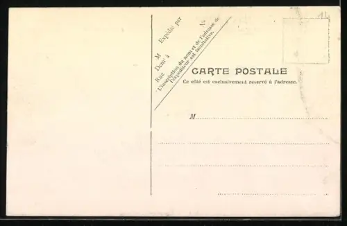 AK Benzeval, Rue des Bains et vue sur la côte