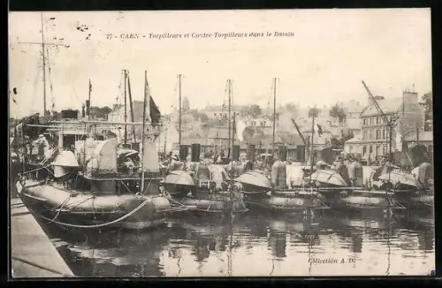 AK Caen, Torpilleurs et Contre-Torpilleurs dans le Bassin