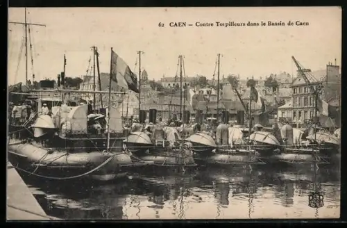 AK Caen, Contre-Torpilleurs dans le Bassin de Caen