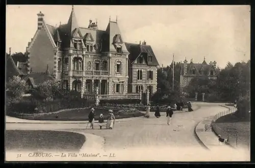 AK Cabourg, La Villa Maxime
