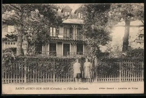 AK Saint-Aubin-sur-Mer /Calvados, Villa Les Goélands, location de villas