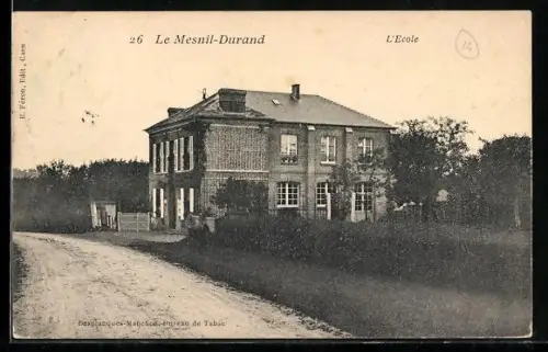 AK Le Mesnil-Durand, L`Ecole