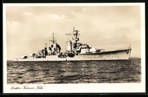 AK Leichter Kreuzer Köln der Kriegsmarine