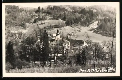 AK Bad Mühllacken /Ob. Öst., Panorama mit Kirche