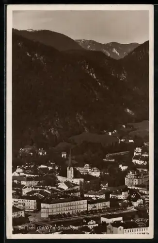 AK Bad Ischl /Ob. Ö., Panorama vom Siriuskogel
