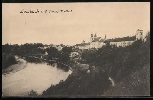 AK Lambach a. d. Traun, Stift und Traun