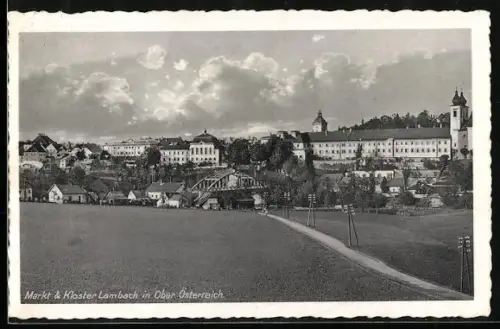 AK Lambach in Oberösterreich, Markt und Kloster