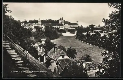 AK Lambach /Ob. Öst., Benediktinerstift