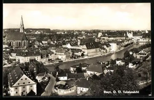 AK Steyr /O. Ö., Totalansicht