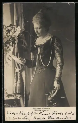 AK Auguste Victoria, deutsche Kaiserin