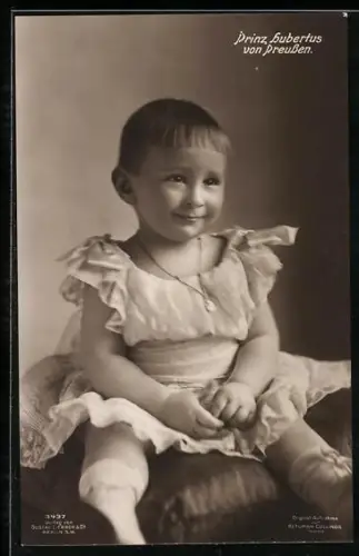 AK Portrait von Prinz Hubertus von Preussen als Kleinkind