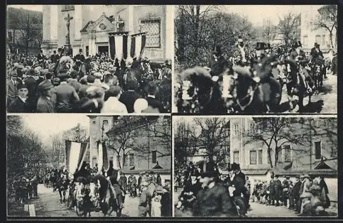 AK St. Marienstern, Osterreiten im Kloster St. Marienstern
