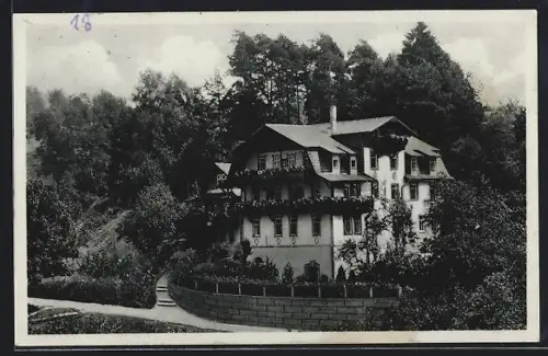 AK Neukirchen / Coburg, Blick zum Genesungs- und Erholungsheim