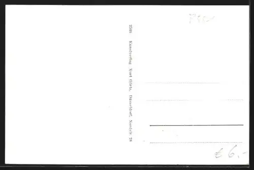 AK Steinmauern, Strassenpartie mit Kirche, Kapelle, Rheinstrasse