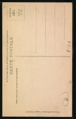 AK Dans les Landes, Cramponnage des Pins, Forstwirtschaft