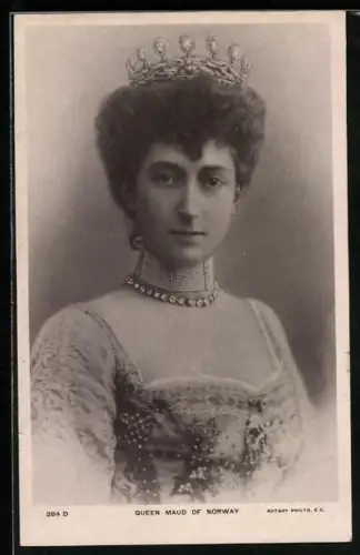 AK Königin Maud von Norwegen