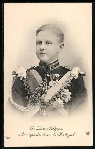 AK D. Luiz Filippe, Principe herdeiro de Portugal