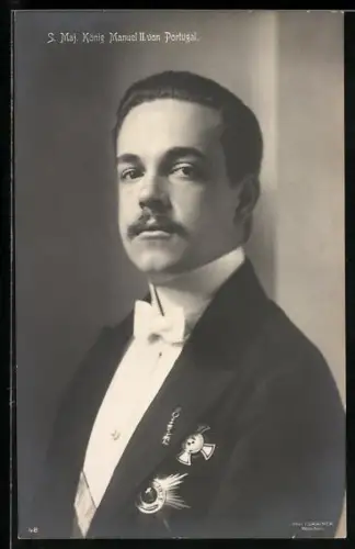 AK S. Maj. König Manuel II. von Portugal