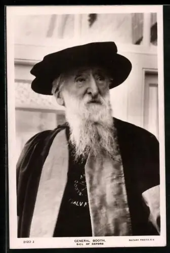 AK General Booth der Heilsarmee im Porträt