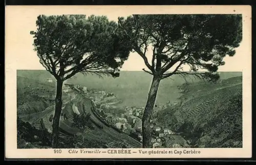 AK Cerbère, Vue générale et Cap Cerbère