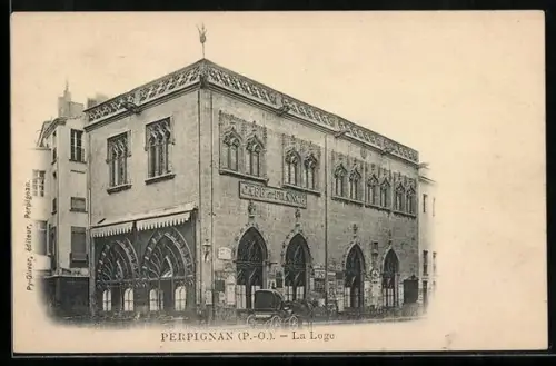 AK Perpignan /P.-O., La Loge