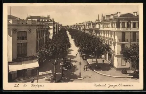 AK Perpignan, Boulevard Georges-Clemenceau