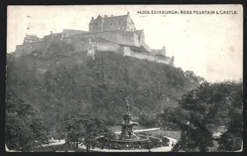 AK Edinburgh, Ross Fountain and Castle