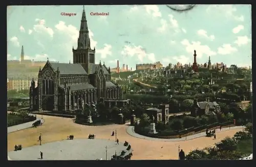 AK Glasgow, View of the Cathedral