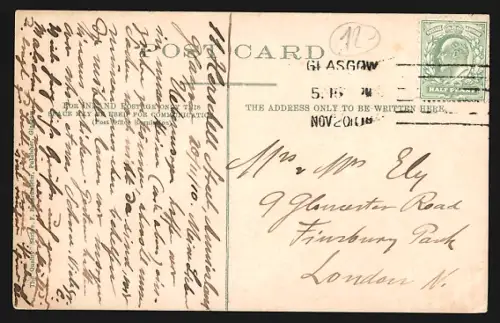 AK Glasgow, George Square and Municipal Buildings