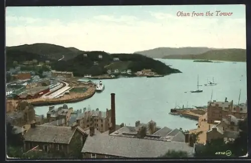 AK Oban, View of the city from the Tower