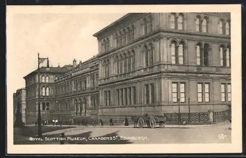 AK Edinburgh, Royal Scottish Museum, Chambers Street