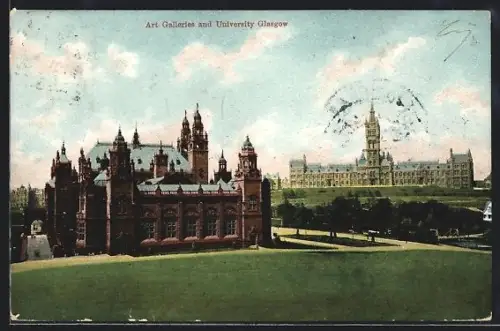 AK Glasgow, Art Galleries and University